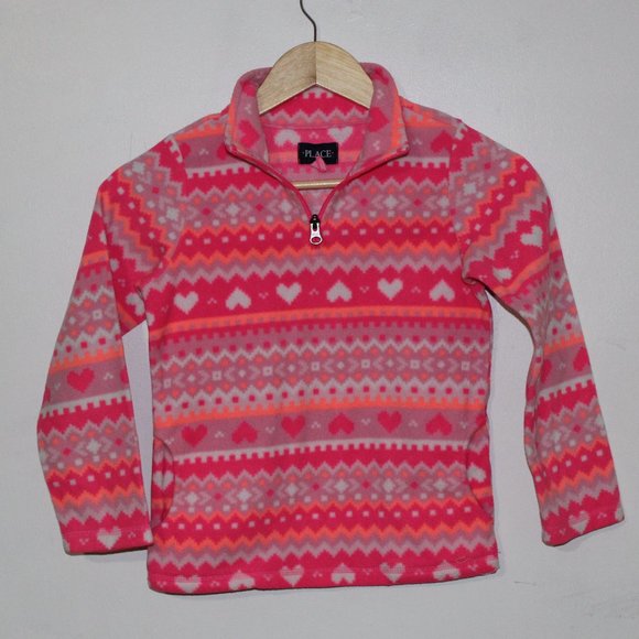 Children's Place Long Sleeve Fleece Sweater - Picture 2 of 8